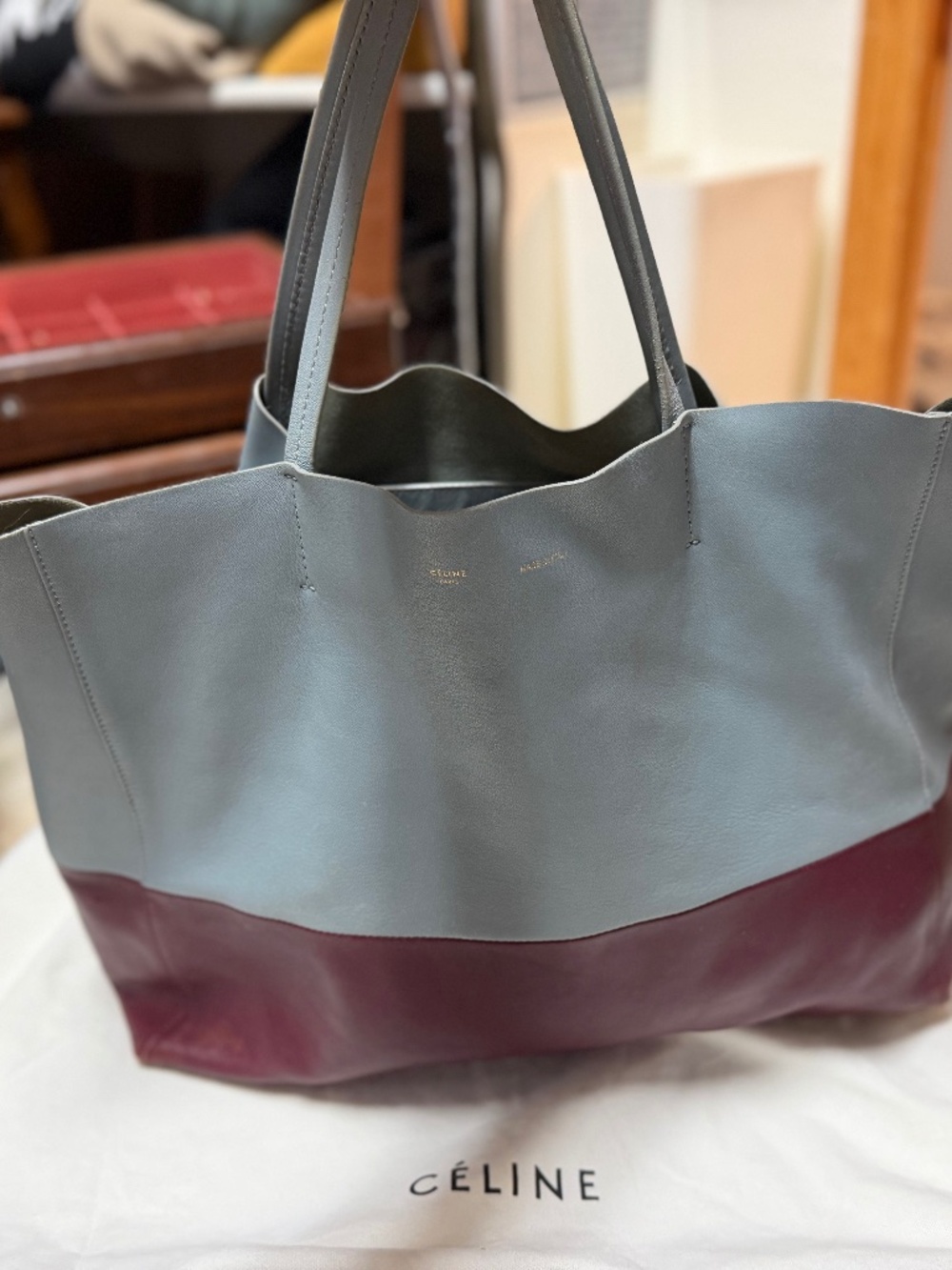 CELINE Cabas bag Horizontal